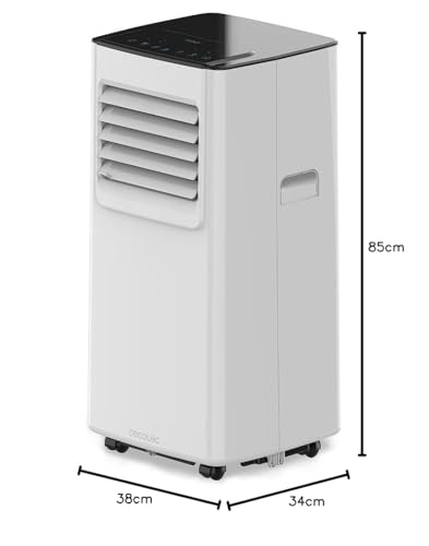 Cecotec ForceClima 7050 Aire Acondicionado Portátil 7000 BTU 3 en 1 Silencioso con Mando y Temporizador