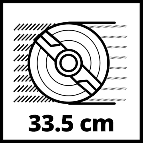 Einhell GE-CM 36/34-1 Li-Solo Cortacésped Batería 33.5cm 200m², 30L