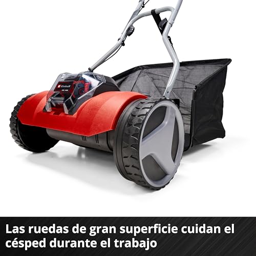 Einhell GE-HM 18/38 Li Solo Cortacésped Manual Batería 38cm, 5 Cuchillas