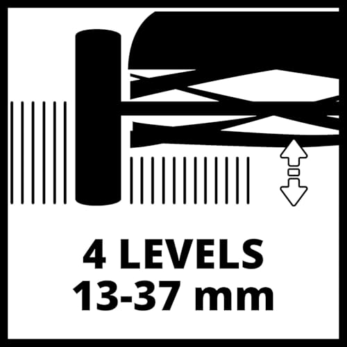 Einhell GC-HM 400 Cortacésped Manual 250m², 5 Cuchillas, 4 Niveles, 27L