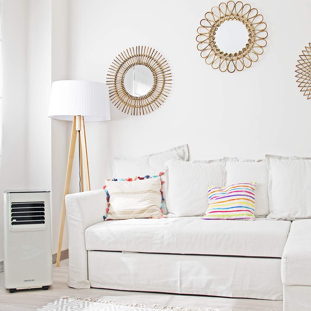 Cecotec ForceClima 7050 Aire Acondicionado Portátil 7000 BTU 3 en 1 Silencioso con Mando y Temporizador