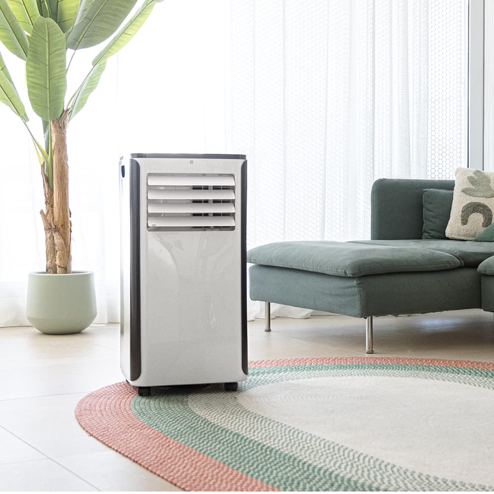Cecotec ForceClima 9500 Aire Acondicionado Portátil 9000 BTU Bomba de Calor Wifi LED 25m²