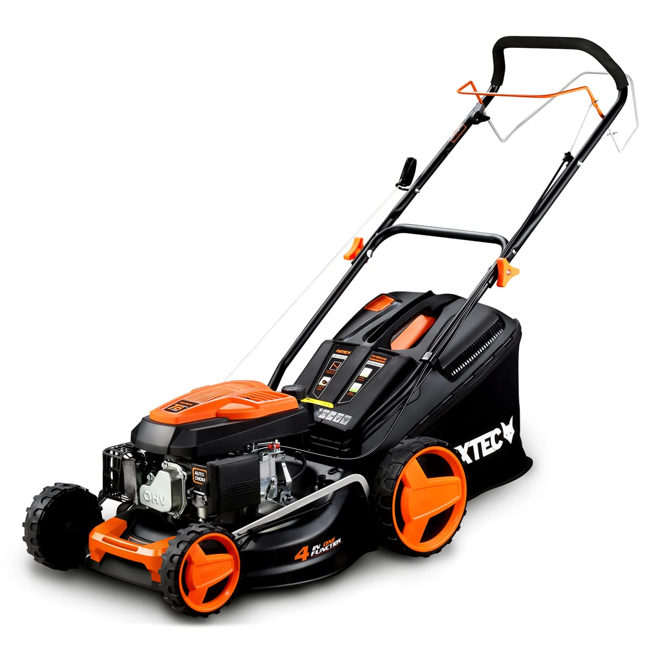 FUXTEC FX-RM4646 Cortacésped Gasolina Autopropulsado 46cm, 146cc, 4en1, 50L