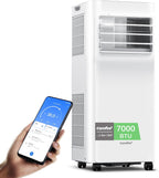 COMFEE Breezy Cool Pro Aire Acondicionado Portátil 7000 BTU con App y Kit de Ventana
