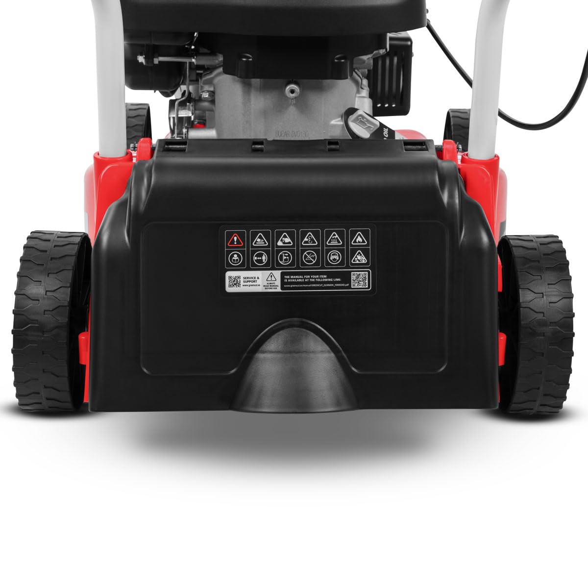 GREENCUT GLM660X Cortacésped Gasolina 39cm 300m², 4T, Recogedor
