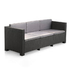 Shaf Manhattan Set Jardín Grafito, Materiales Reciclados, Fabricado España