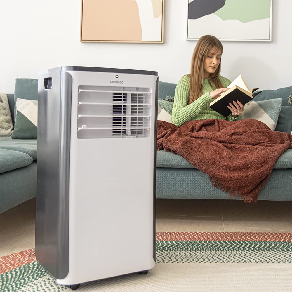 Cecotec ForceClima 9500 Aire Acondicionado Portátil 9000 BTU Bomba de Calor Wifi LED 25m²