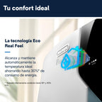 De'Longhi Pinguino PAC EX105+++ Aire Acondicionado Portátil 10.000 BTU/h - EcoRealFeel, A+++, Deshumidificador