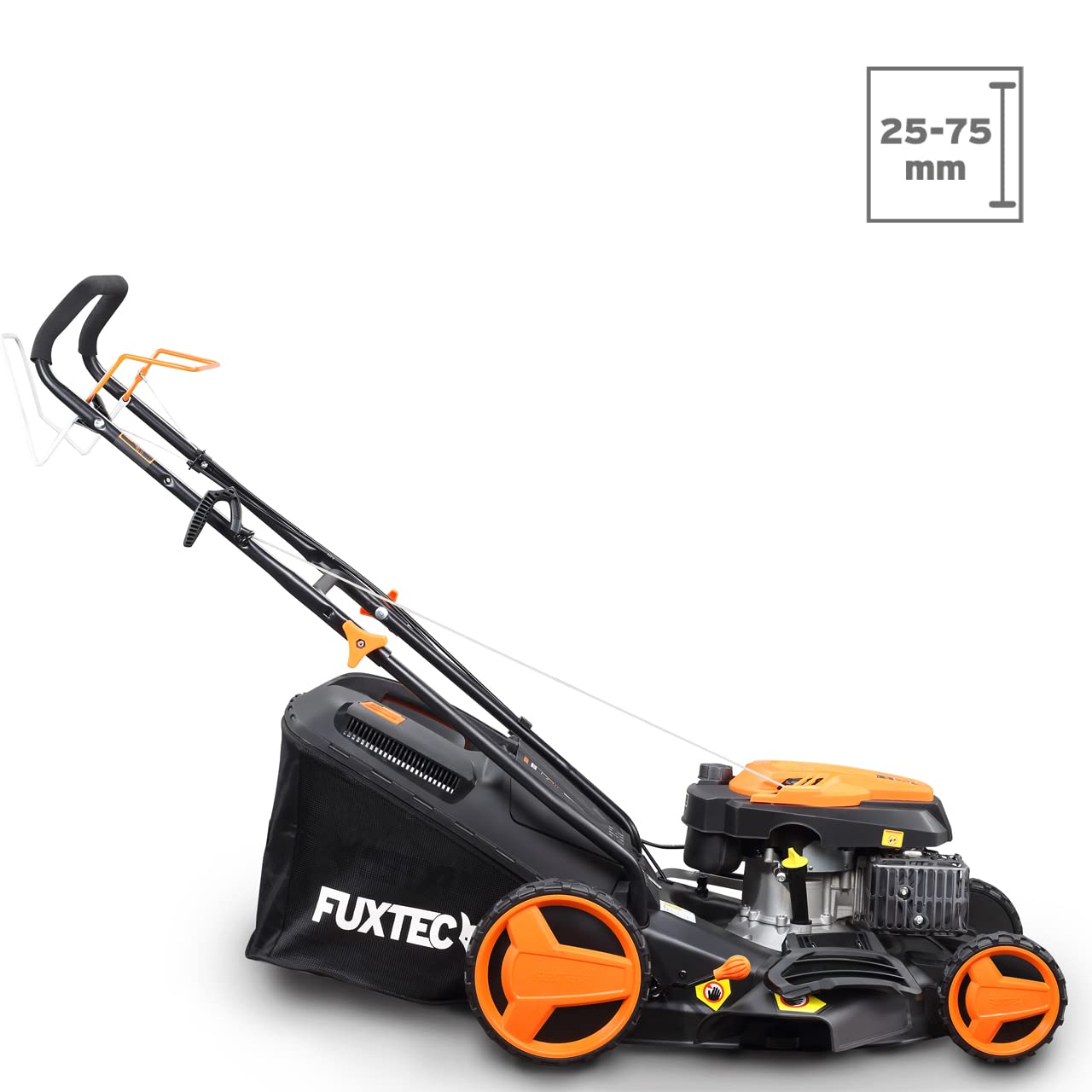 FUXTEC FX-RM4646 Cortacésped Gasolina Autopropulsado 46cm, 146cc, 4en1, 50L