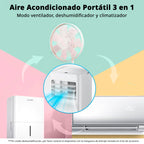 COMFEE Breezy Cool Pro Aire Acondicionado Portátil 7000 BTU con App y Kit de Ventana