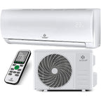 KESSER Aire Acondicionado Split 12000 BTU - WiFi/App, R32, LCD, Mando, 3400W