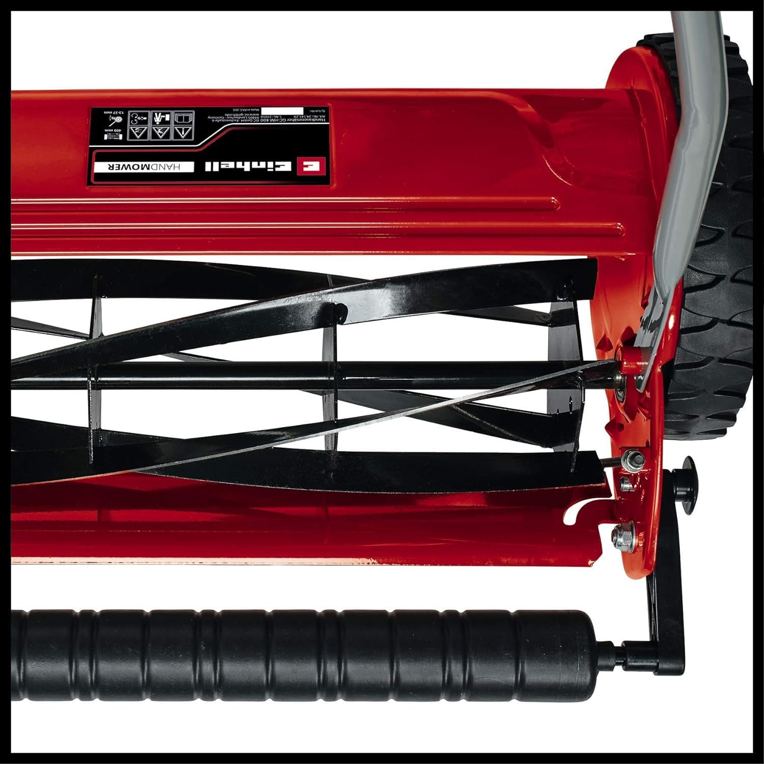 Einhell GC-HM 400 Cortacésped Manual 250m², 5 Cuchillas, 4 Niveles, 27L