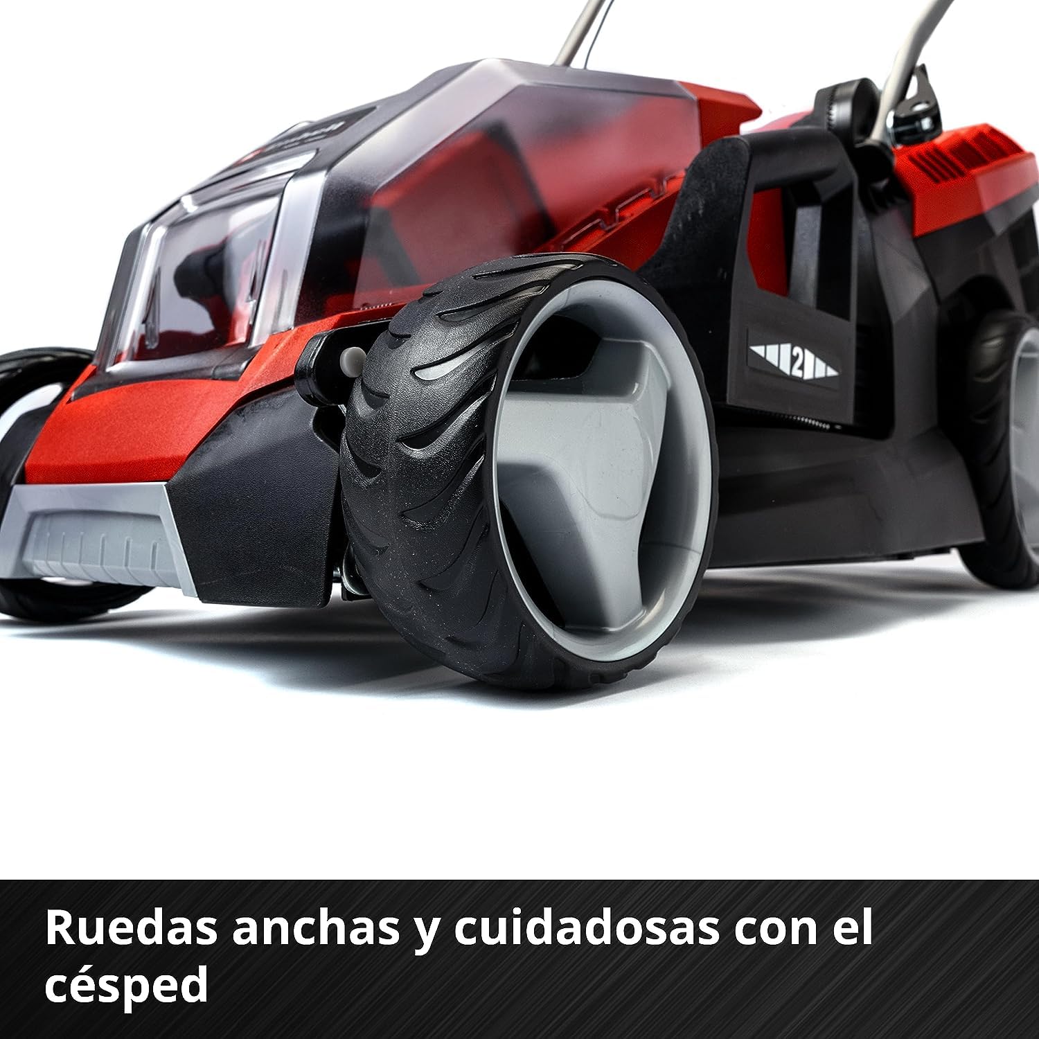 Einhell GE-CM 36/36 Li Kit Cortacésped Batería 36cm 400m², Brushless, 40L, 2 Baterías