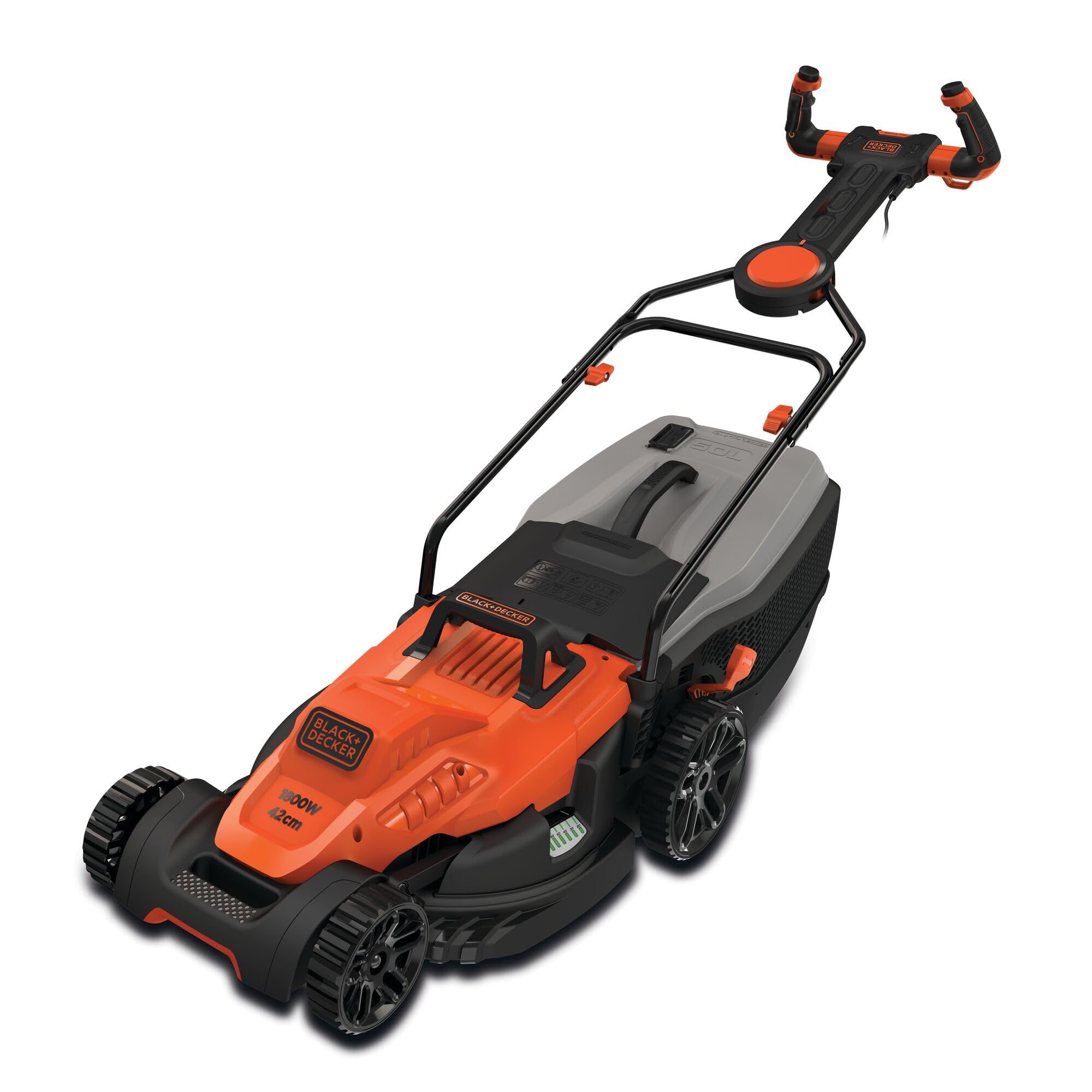BLACK+DECKER BEMW481ES Cortacesped Electrico 1800W 42cm