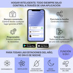 Klarstein Kraftwerk Smart 12K Aire Acondicionado Portátil 12000 BTU con App, Alexa y Temporizador