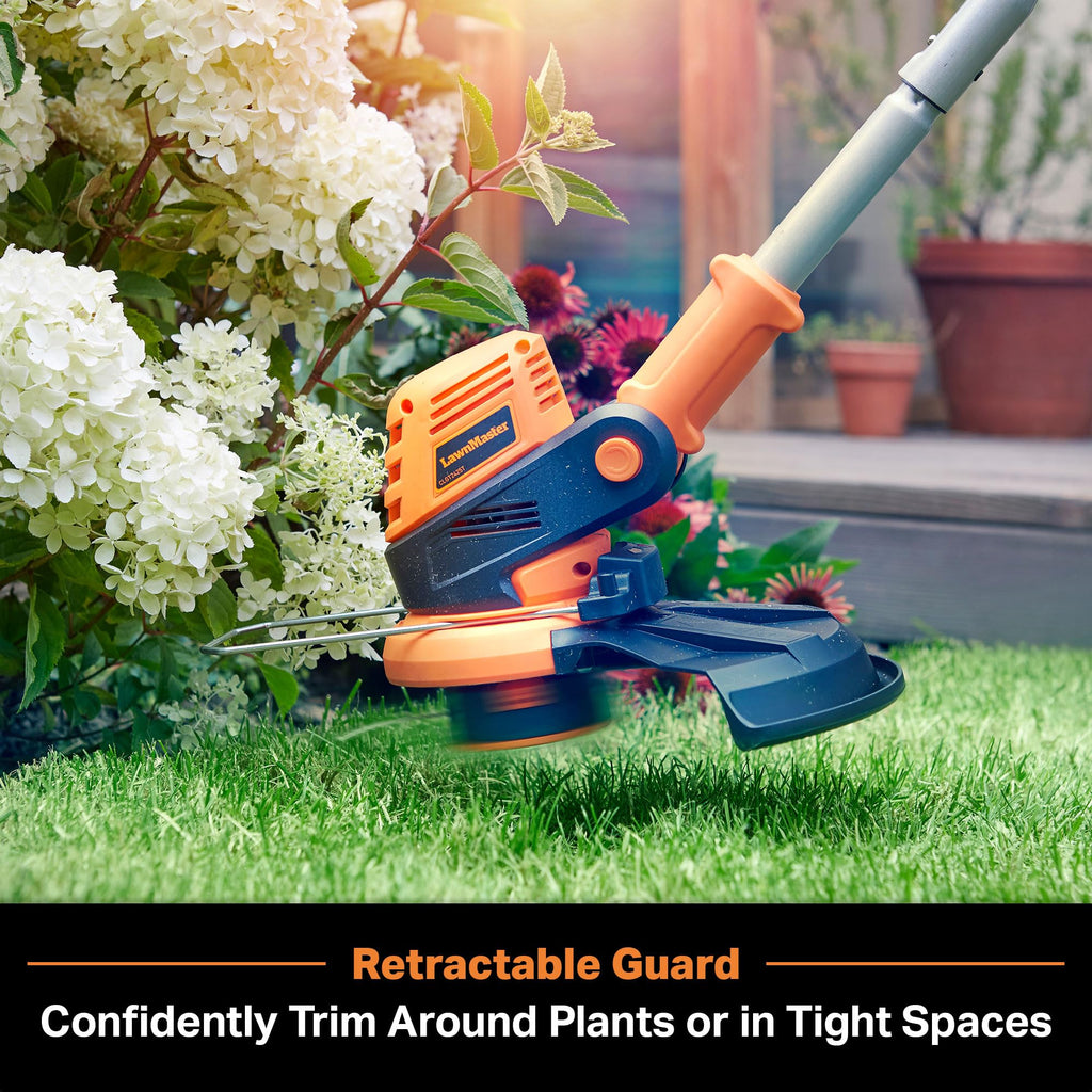 Lawnmaster OcuMow Robot Cortacésped Sin Cables 200-300m², 2 Baterías, Bajo Ruido