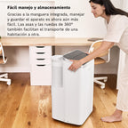 Bosch Cool 5000 Aire Acondicionado Portátil 3 en 1 3,5kW para Habitaciones hasta 35m², Modo Silencioso y Modo Sleep