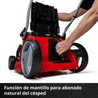 Einhell GE-CM 43 Li M Kit Cortacésped Batería 43cm 600m², Mulching, 63L, 2 Baterías