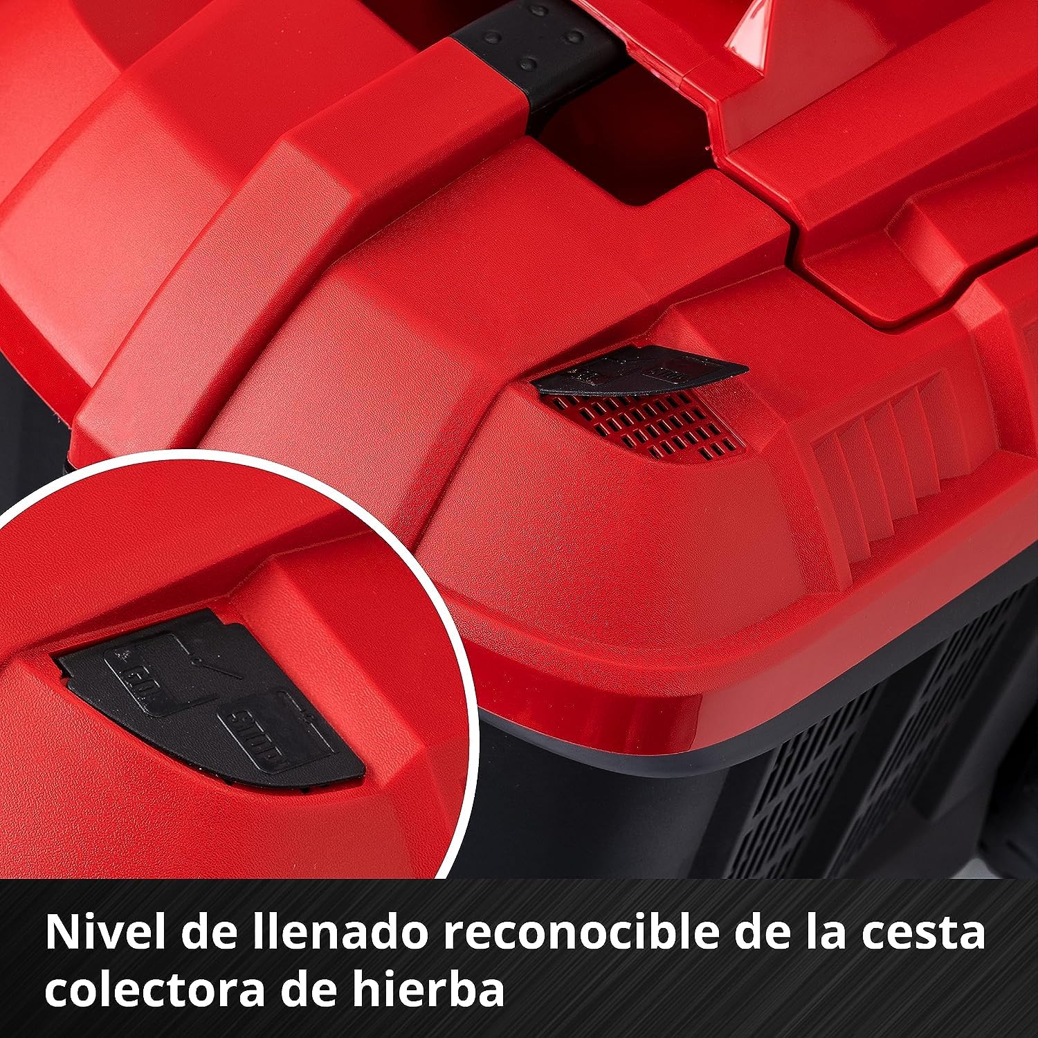 Einhell GE-CM 36/36 Li Kit Cortacésped Batería 36cm 400m², Brushless, 40L, 2 Baterías