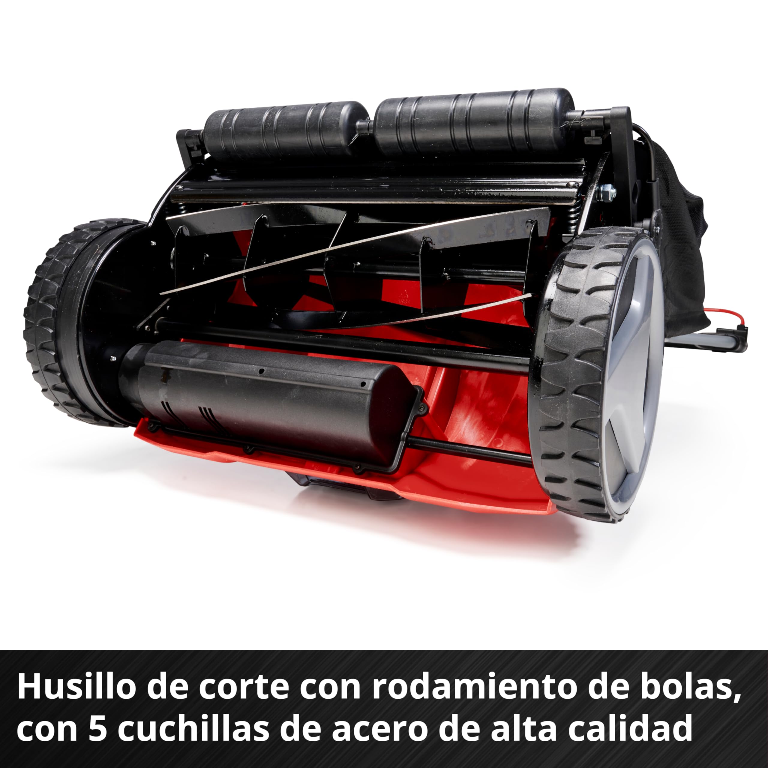 Einhell GE-HM 18/38 Li Solo Cortacésped Manual Batería 38cm, 5 Cuchillas