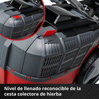 Einhell GE-CM 43 Li M Kit Cortacésped Batería 43cm 600m², Mulching, 63L, 2 Baterías