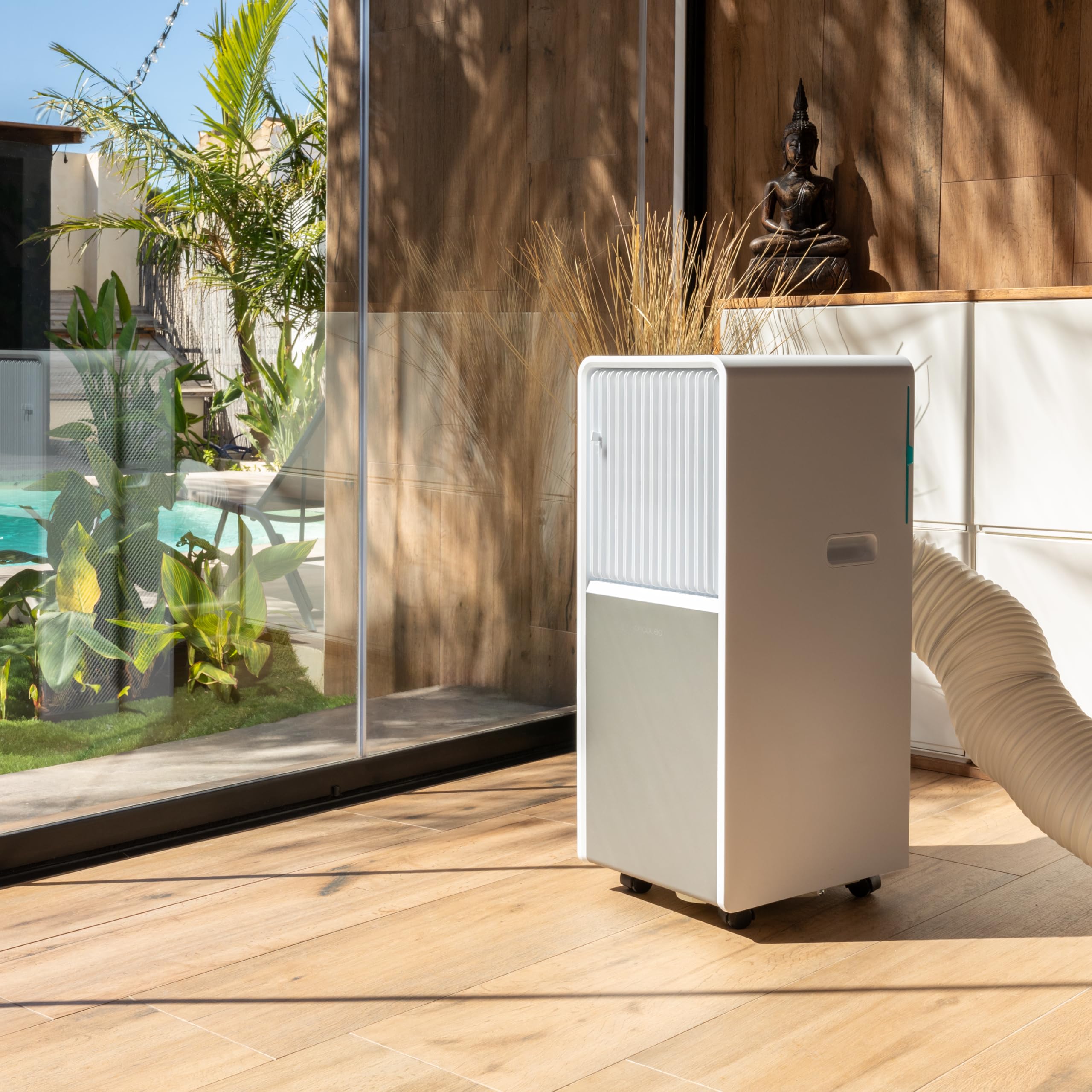 Cecotec ForceClima 9450 Aire Acondicionado Portátil 9000 BTU Bomba de Calor LED Mando 16 m² Blanco
