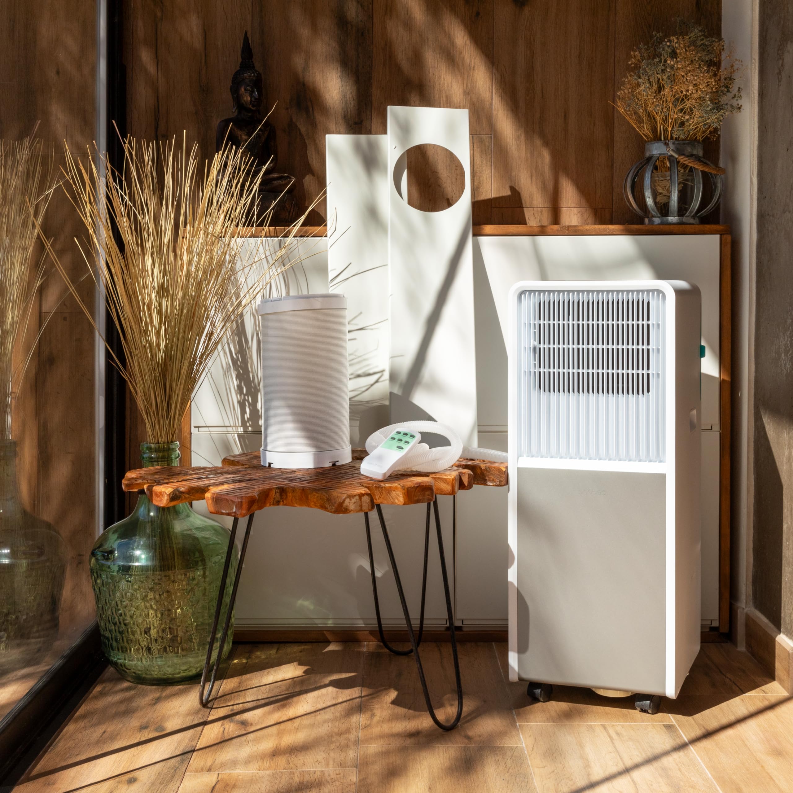 Cecotec ForceClima 9150 Style Aire Acondicionado Portátil 9000 BTU LED Mando Temporizador 25 m²