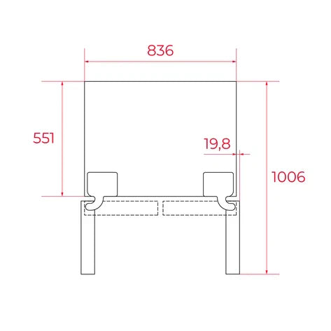 Frigorífico Americano RMF 75820 GBK TEKA